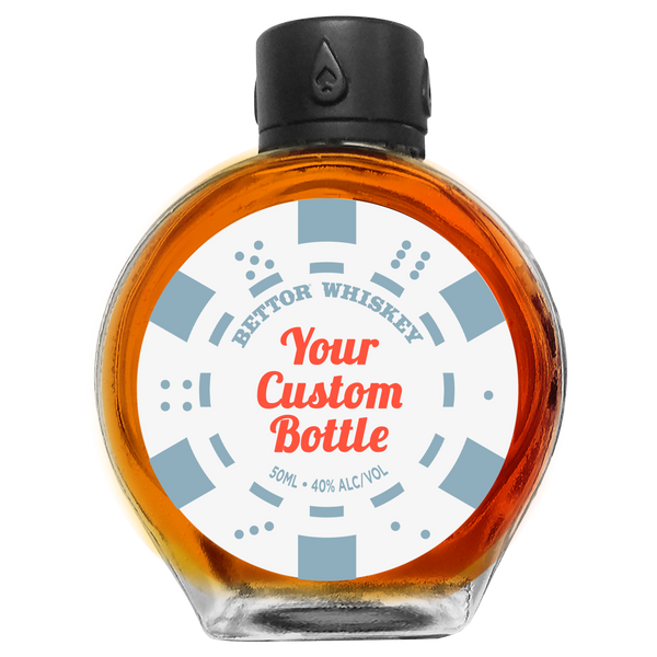 Bettor Whiskey Custom Bottle - 50ml (Pack of 5)